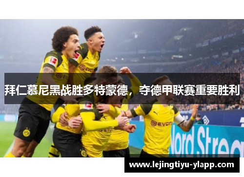 拜仁慕尼黑战胜多特蒙德，夺德甲联赛重要胜利